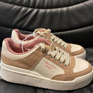 Brand New Calvin Klein Jeans Classic Sneakers Womens Cupsole Sneaker - Size 6M